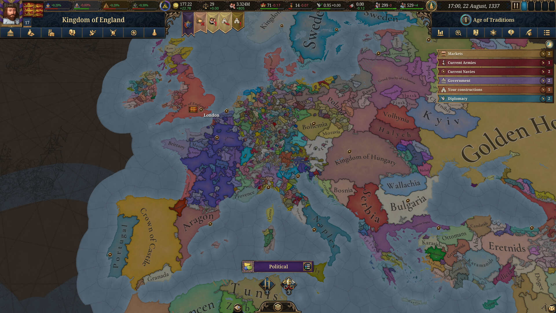 欧陆风云5/Europa Universalis V