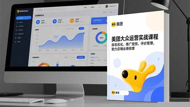 （16518期）美团大众运营实战课程，排名优化、推广投放、评价管理，助力店铺业绩倍增-小优资源网