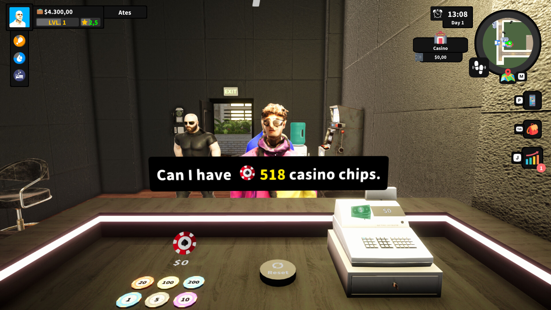 赌场经营模拟器/Casino Management Simulator-小优资源网