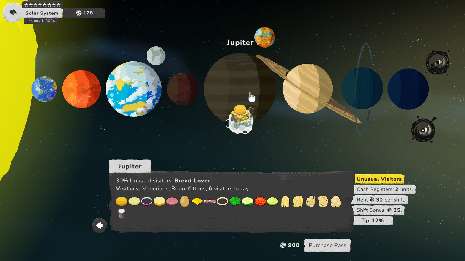 银河汉堡/Galaxy Burger