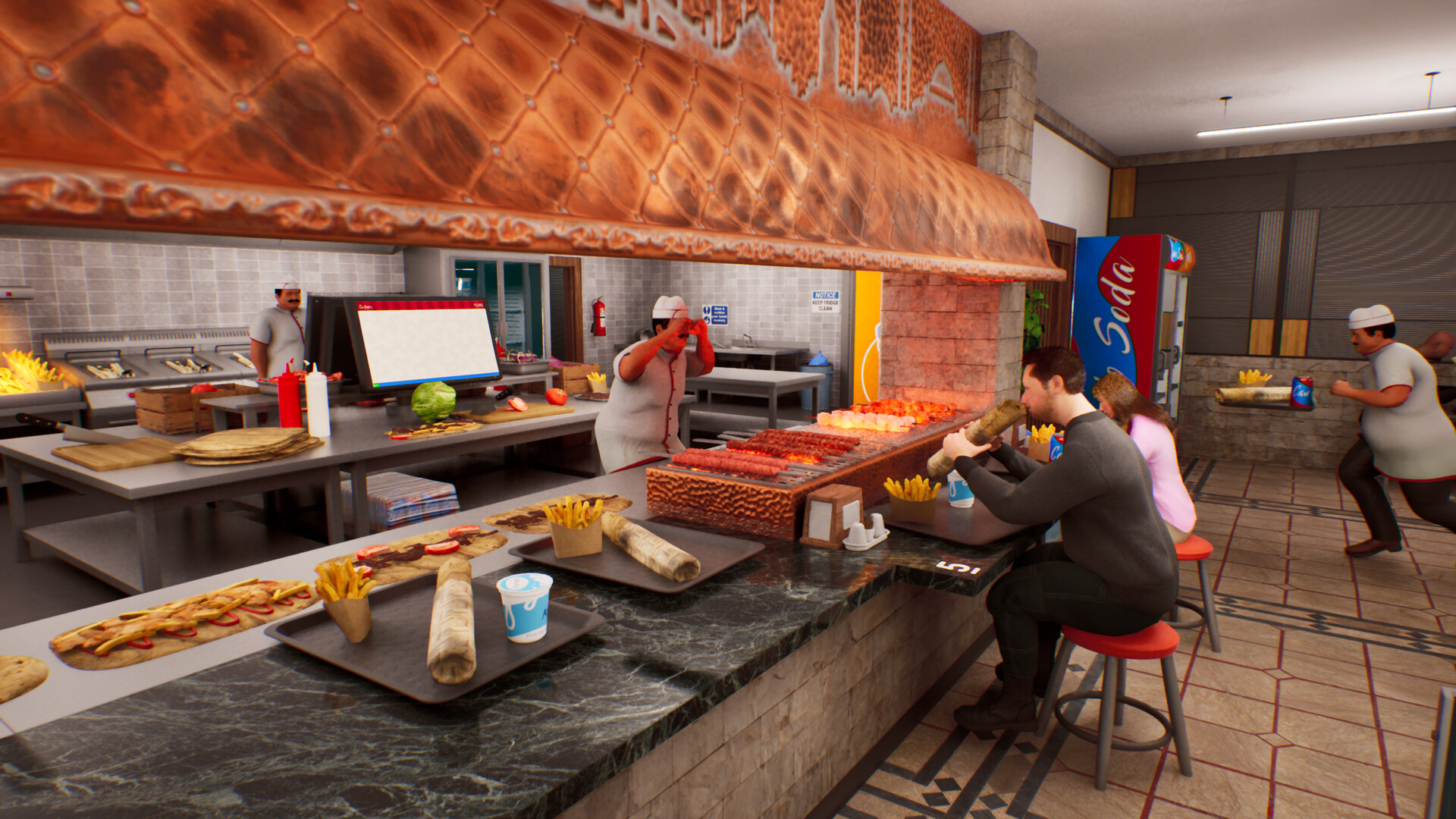 卷饼小店模拟器/Wrap House Simulator